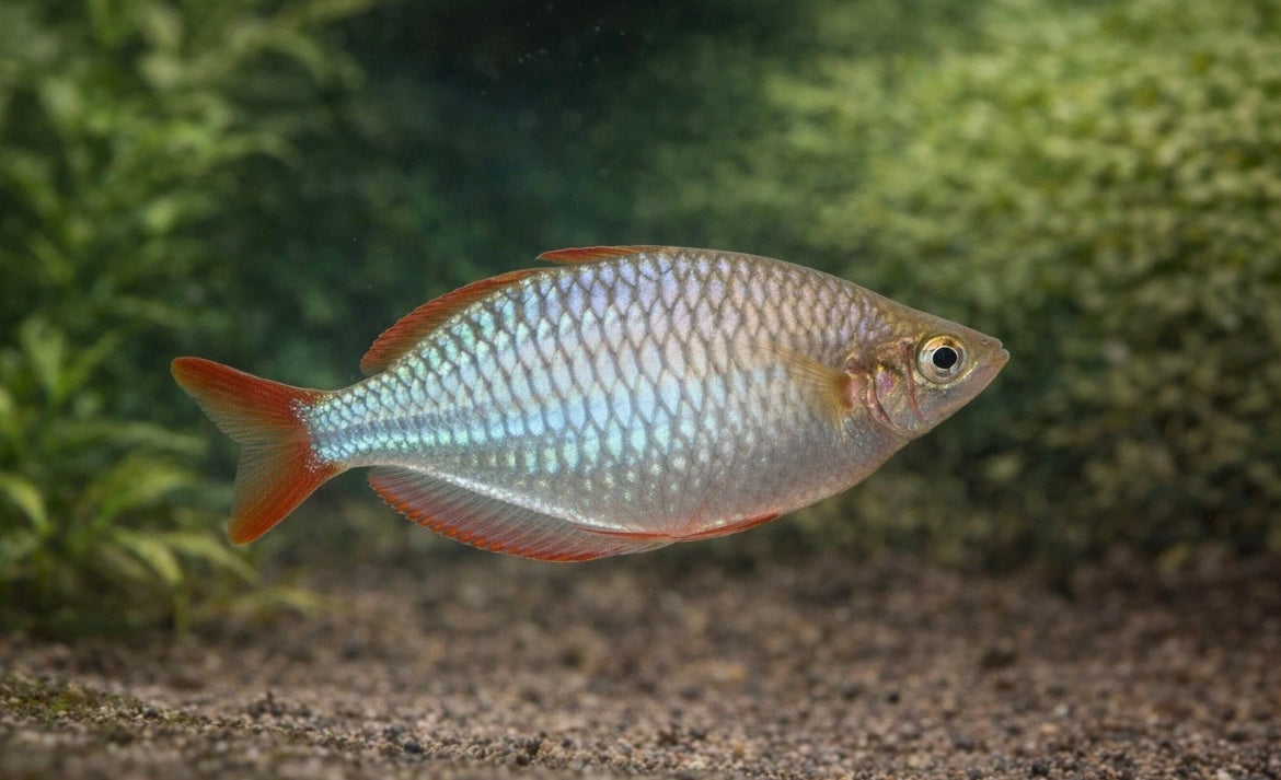 4 Neon Dwarf Rainbowfish