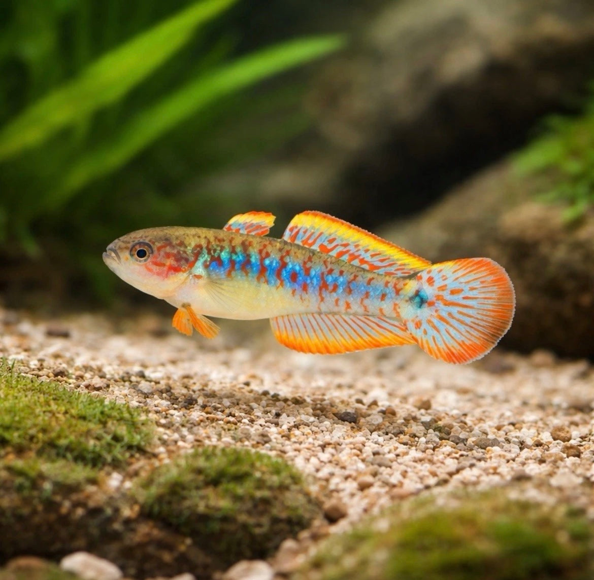 3 Peacock Gudgeon Goby