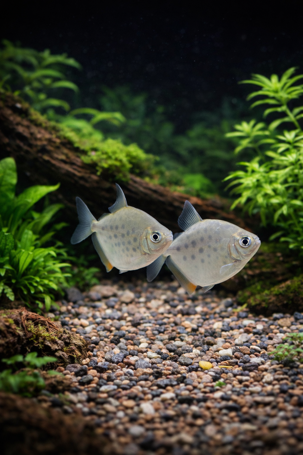 3 Silver Dollar Tetra