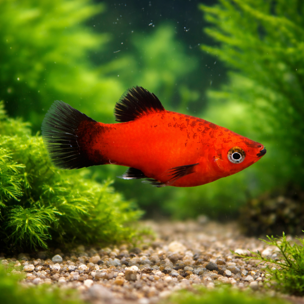7 Red Wag Platy