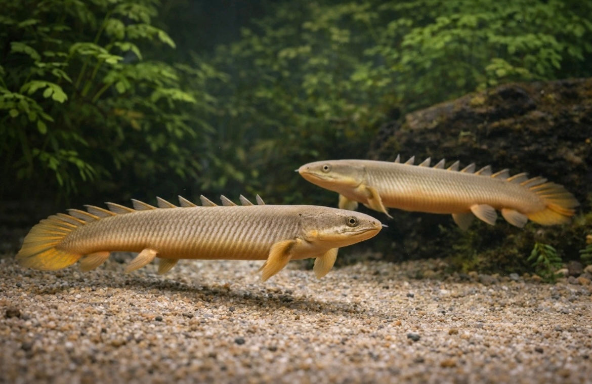 2 Senegalese Bichir 3”