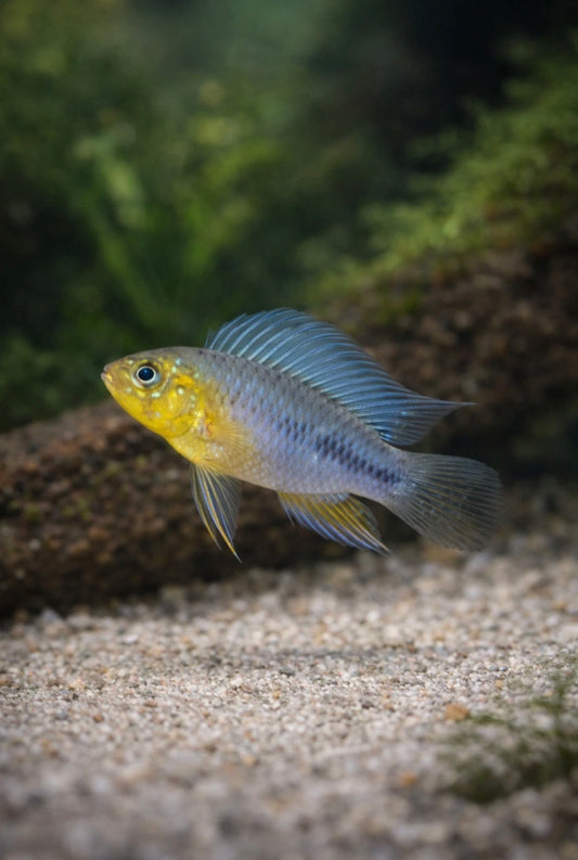 2 Apistogramma Borellii Dwarf Cichlid
