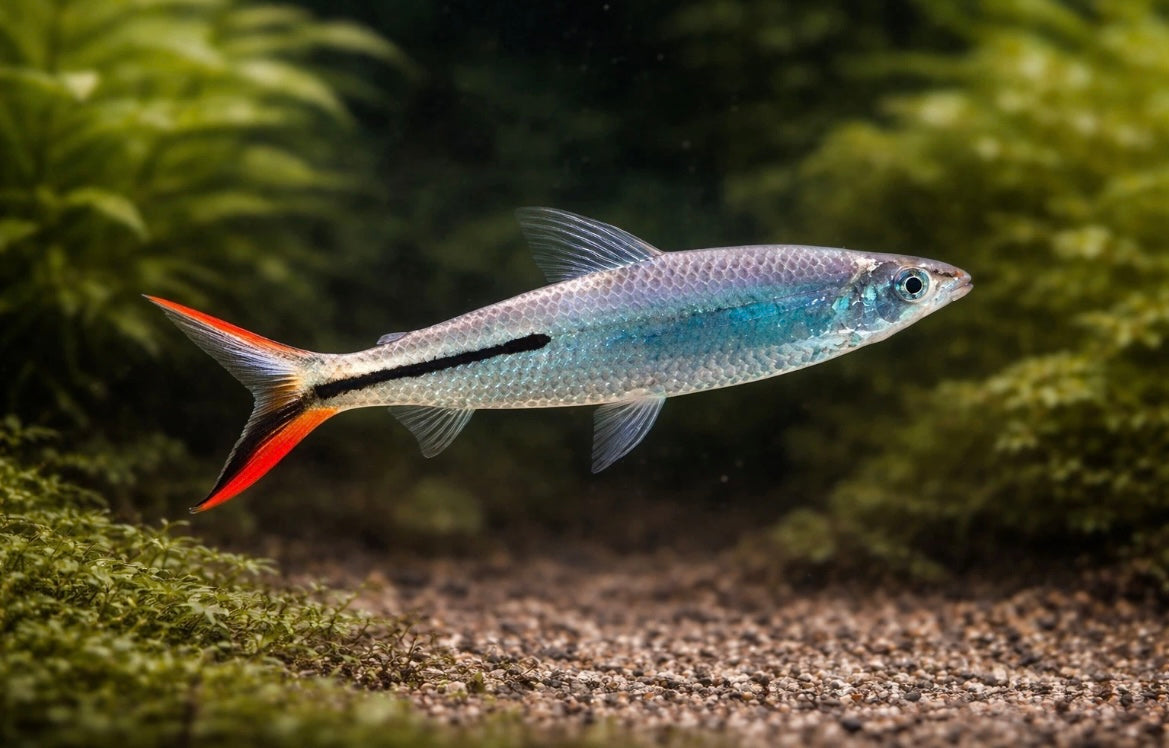 Hemiodus Red Tail