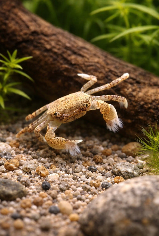 3 Pom Pom Crab Freshwater