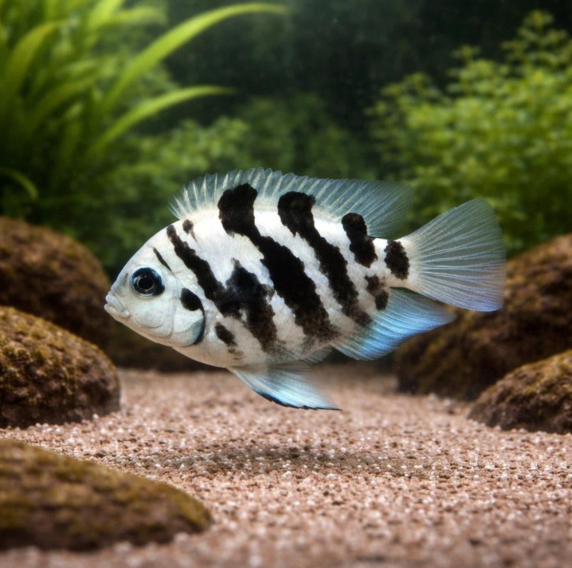 Polar Blue Parrot Fish