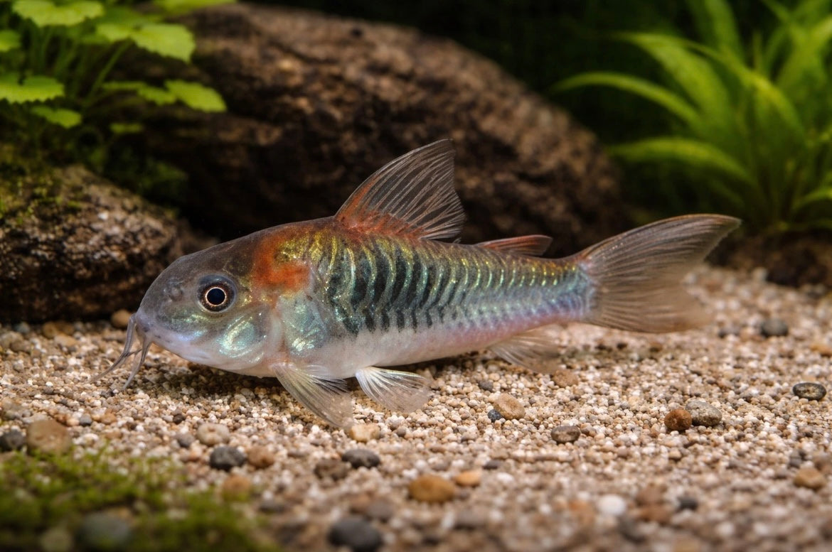 3 Red Venezuelan Sailfin Cory