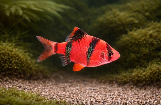 5 Starfire Red Glofish Barb