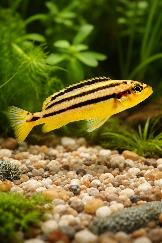 4 Auratus cichlid