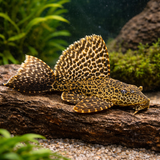 4 Leopard Sailfin Pleco