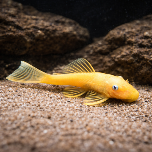 2 Golden Blue Eye Bushy Nose Pleco (1.0" - 1.25")