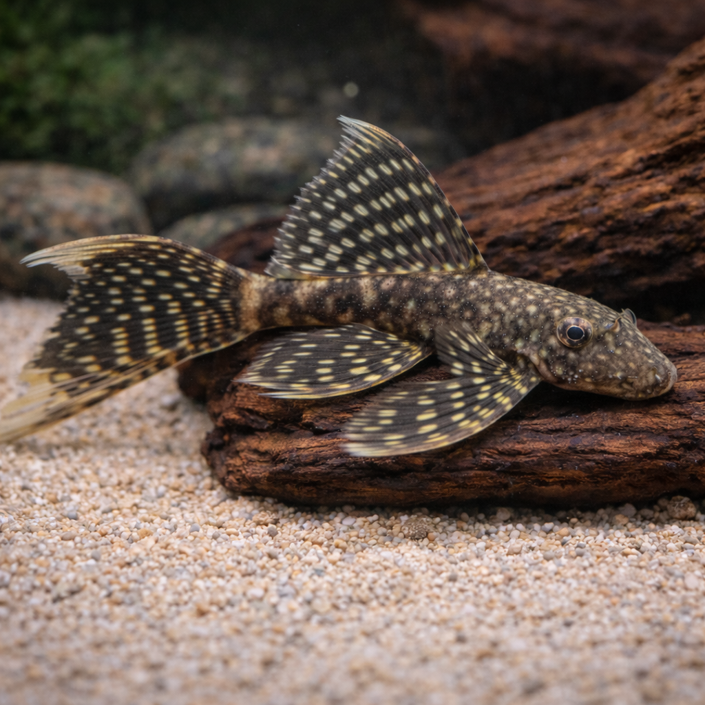 2 Longfin Bushy Nose Pleco 2"