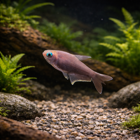 8 Black Emperor Tetra