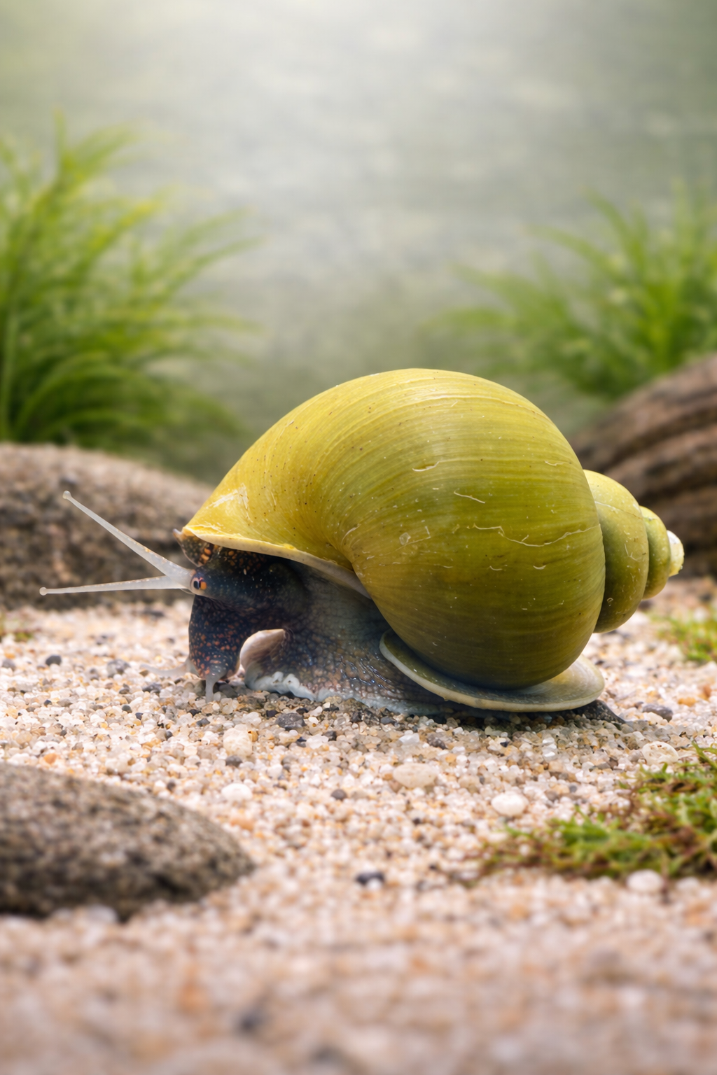 2 Jade Mystery Snail
