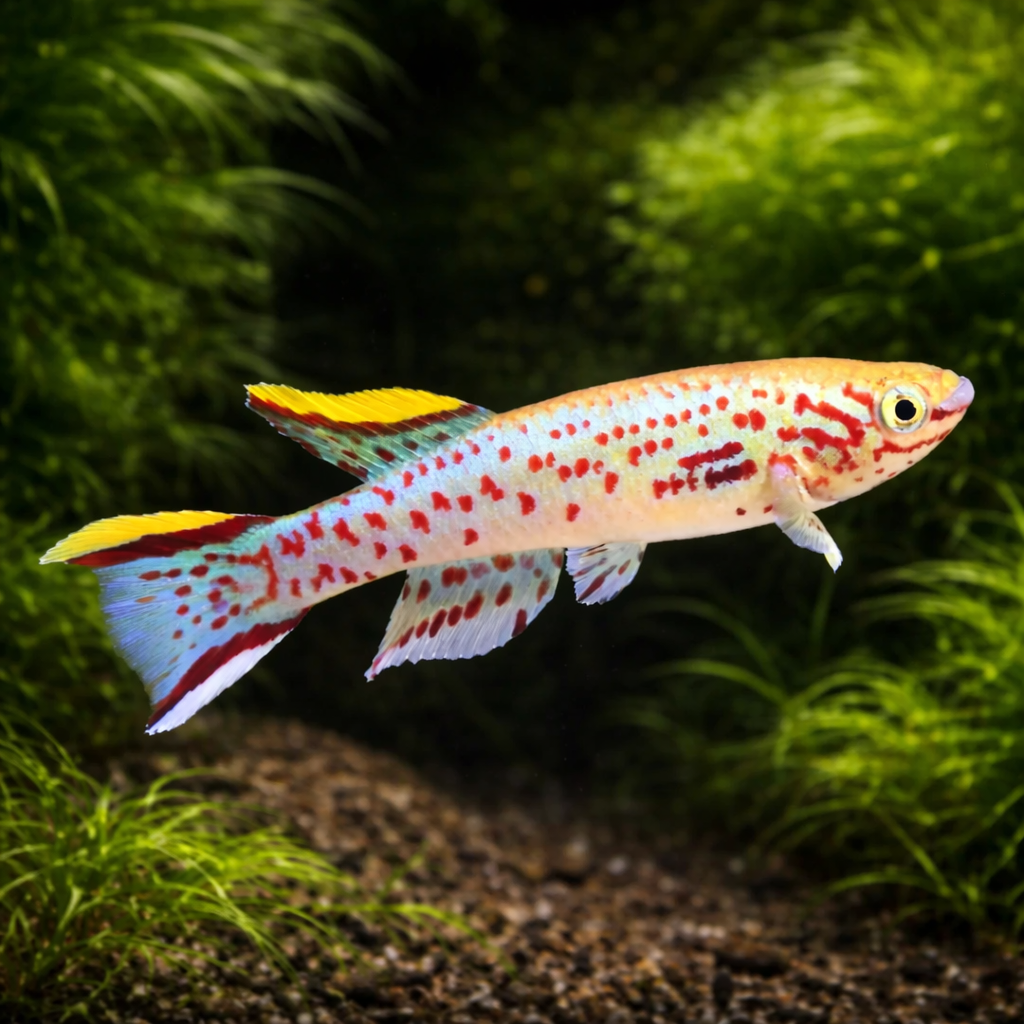 2 Blue Lyretail / Gardner's Killi Male