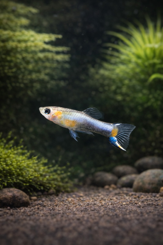 8 French Blue Star Endler - Male