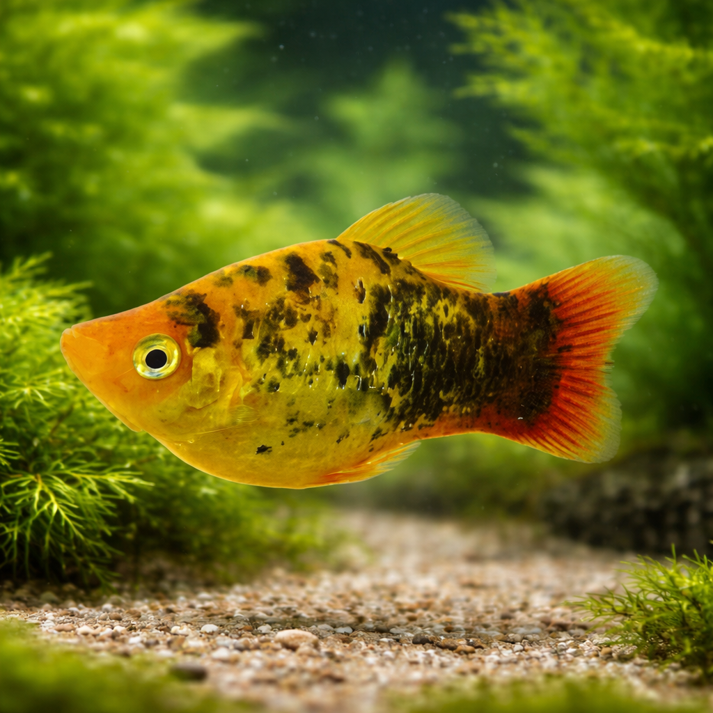 5 Spotted Dawn Platy