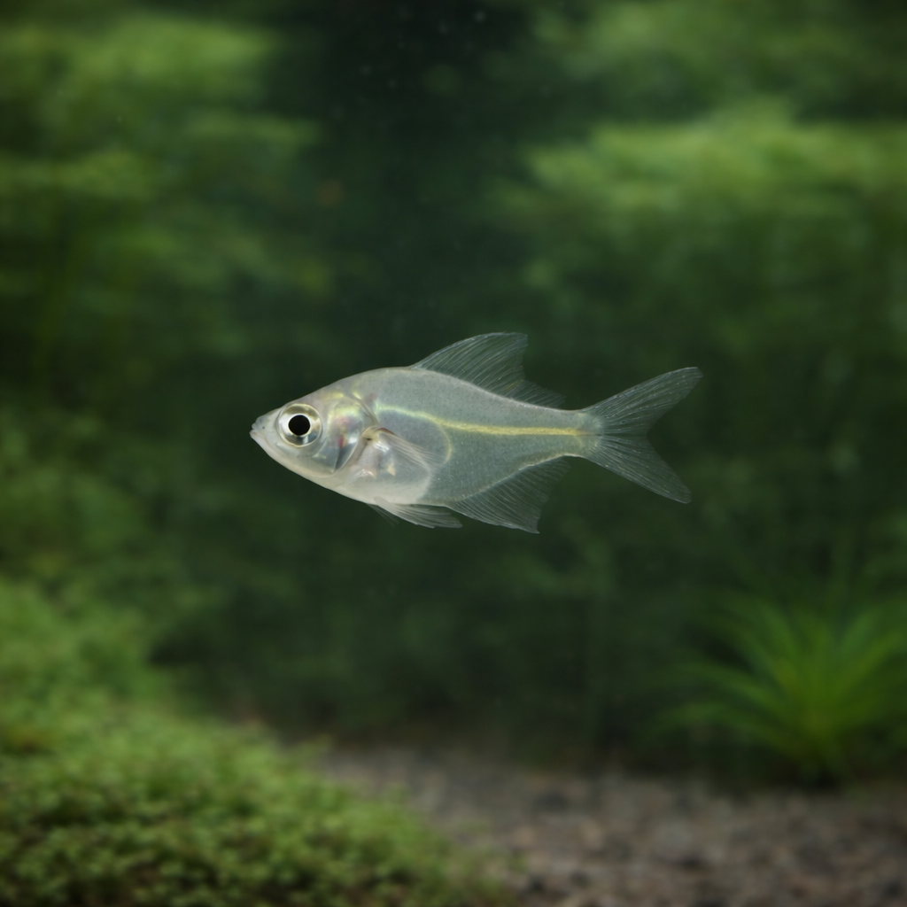 5 Dwarf Glass Fish